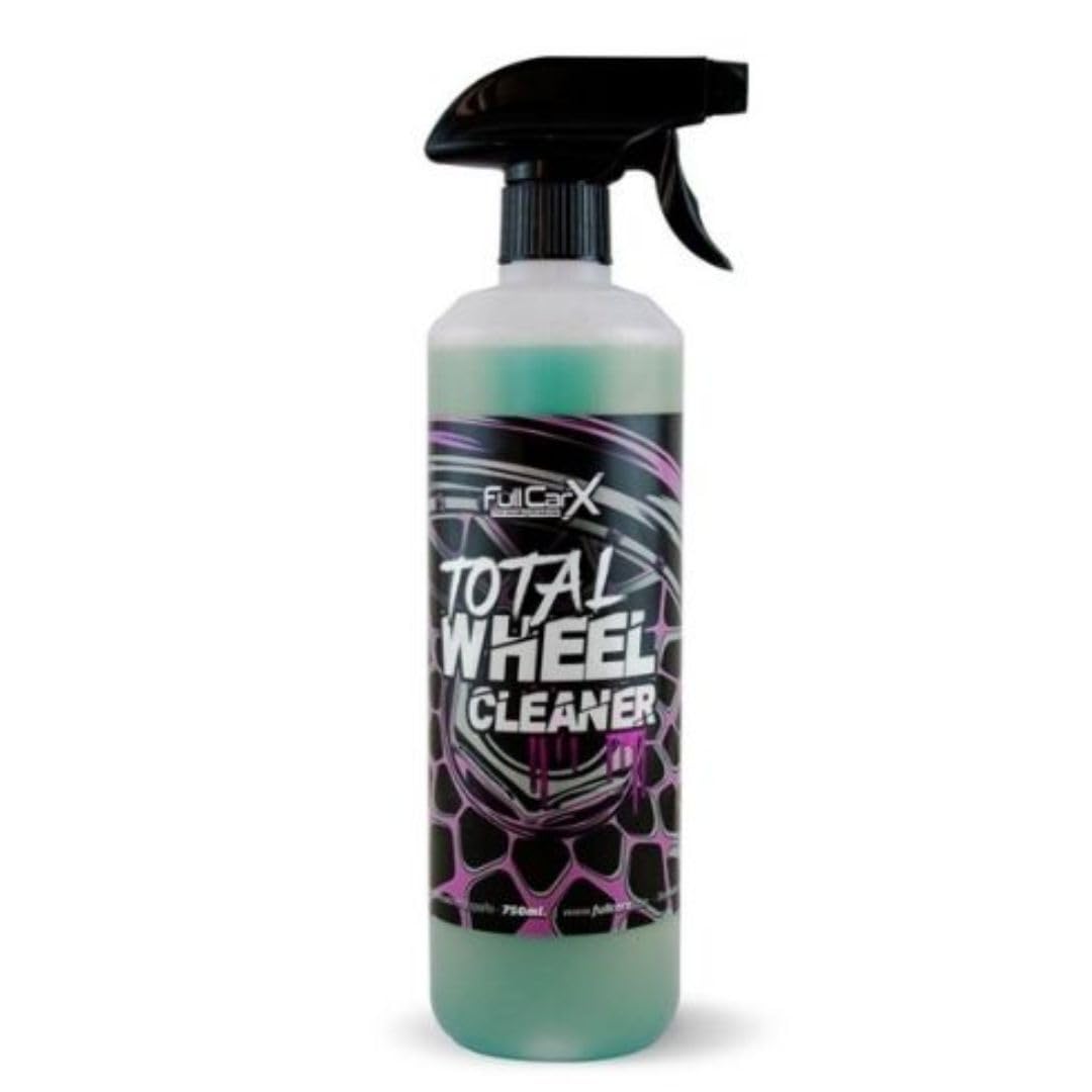 AutoFullCar Total Wheel Cleaner FullCarX Felgen- und Reifenreiniger, 750 ml. Leistungsstark und effektiv, hoher Wirkstoff, Entfetter, Beschichtungslack, Reinigungsmittel für das Auto von AutoFullCar