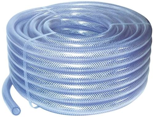 19 mm Id 5 Meter Länge Klar geflochtenen PVC Schlauch mit synth reinforment – AU... von AutoSiliconeHoses.com