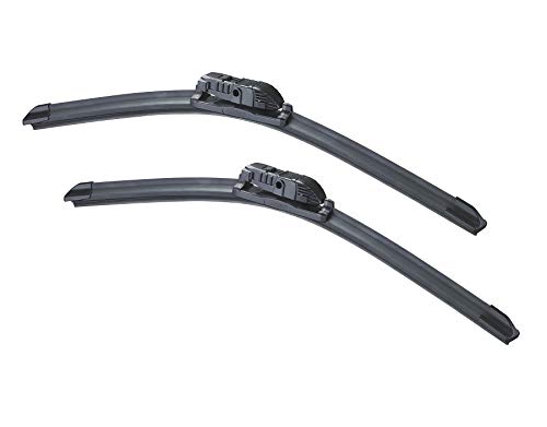 2x Scheibenwischer Wischerblätter Multiclip Adapter Ersatzwischer Neu Hochwertig 19/24" Zoll von Autobits