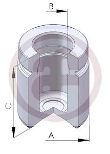 Autofren Seinsa D025105 Kolben, Bremssattel von Autofren Seinsa