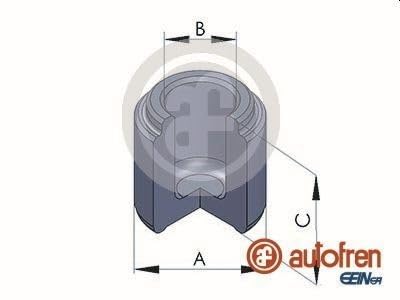 Autofren Seinsa D025118 Kolben, Bremssattel von Autofren Seinsa