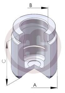 Autofren Seinsa D025125 Kolben, Bremssattel von Autofren Seinsa