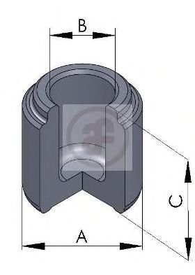 Autofren Seinsa D025236 Kolben, Bremssattel von Autofren Seinsa