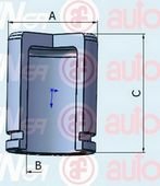 Autofren Seinsa D025264 Kolben, Bremssattel von Autofren Seinsa