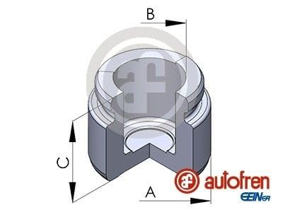 Autofren Seinsa D025270 Kolben, Bremssattel von Autofren Seinsa