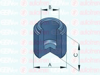 Autofren Seinsa D025285 Kolben, Bremssattel von Autofren Seinsa