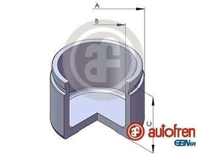 Autofren Seinsa D02541 Kolben, Bremssattel von Autofren Seinsa