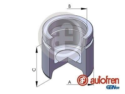 Autofren Seinsa D02563 Kolben, Bremssattel von Autofren Seinsa