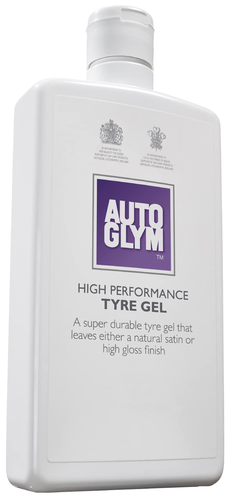 Autoglym Hochleistungs-Reifengel - Flimmerfreies Gel für Hochglänzende oder Natürlich Satinierte Oberflächen - 500ml, weiß von Autoglym