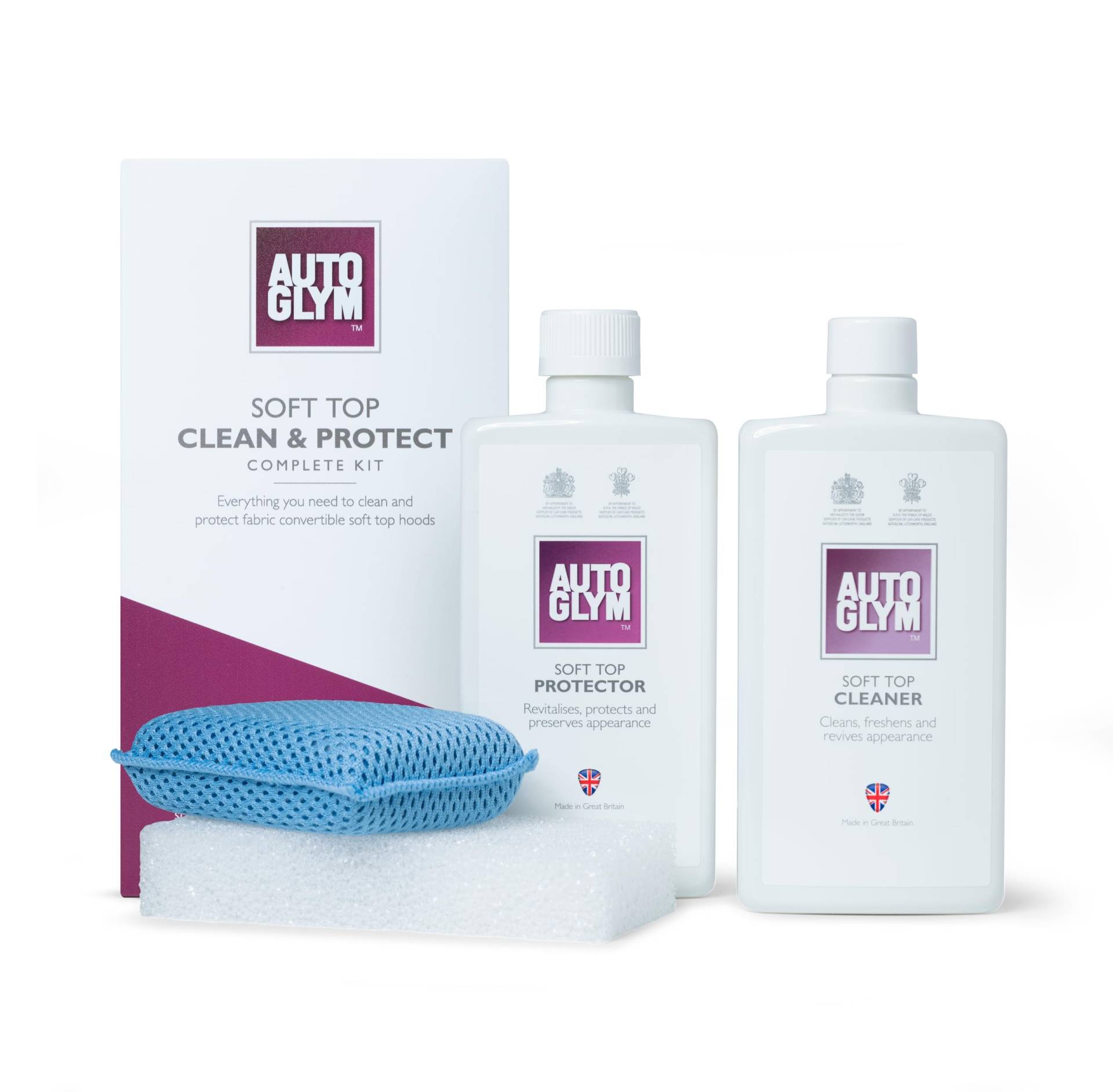 Autoglym Soft Top Clean & Protect Komplett-Set von Autoglym