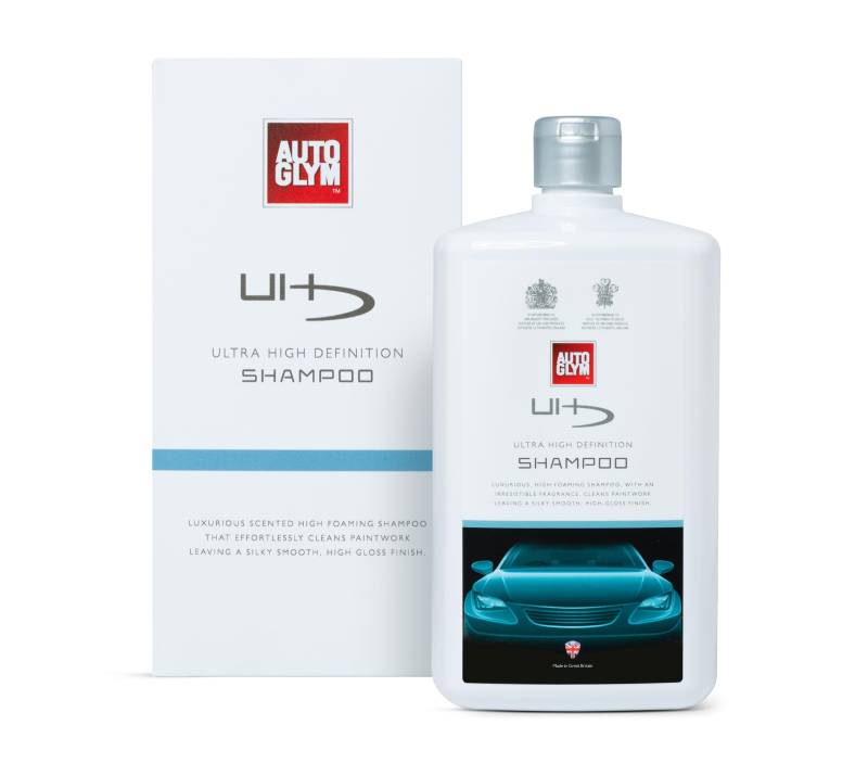 Autoglym Ultra High Definition Premium Auto Waschshampoo – Luxuriöses UHD Shampoo mit extrem viel Schaum für Autolackierungen, 1l von Autoglym