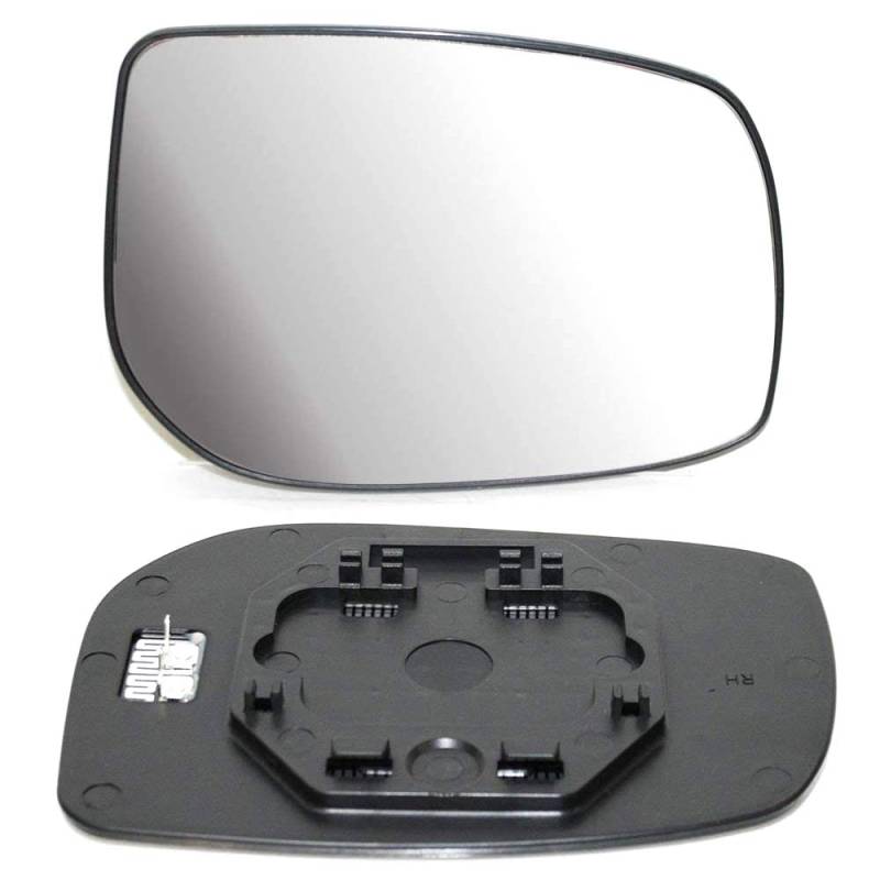 Aussenspiegel Ersatzspiegel Spiegelglas Spiegel Seitenspiegel Beheizbar Glas Rechts Beifahrerseite Kompatibel mit Yaris ab 2006 + OEM 879080D260 von Autohobby