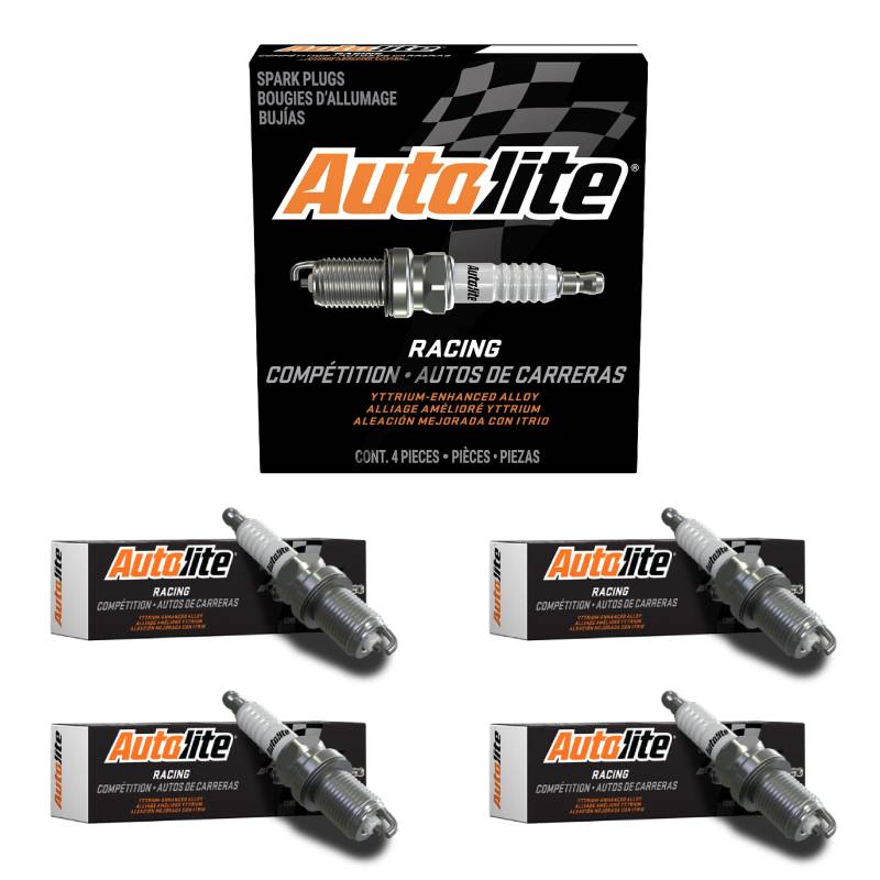 Autolite AR3910-4PK Hochleistungs-Zündkerze, 4 Stück von Autolite