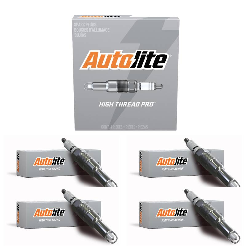 Autolite HT1-4PK HT1 Platinum High Thread Zündkerze, 4 Stück von Autolite