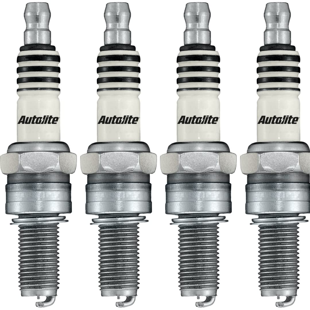 Autolite Xtreme Sport Iridium Powersports Zündkerze, 4 Stück XS4303-4PK von Autolite