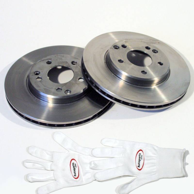 Autoparts-Online Set 60000193 2 x Bremsscheiben vorne von Autoparts-Online