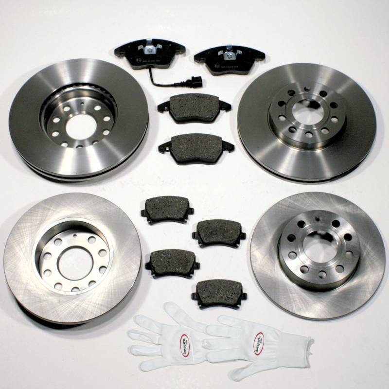 Autoparts-Online Set 60002278 Bremsen Set + Beläge vorne + hinten von Autoparts-Online