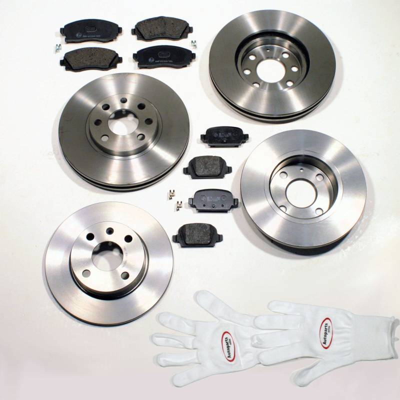 Autoparts-Online Set 60002425 Bremsen Set vorne + hinten von Autoparts-Online