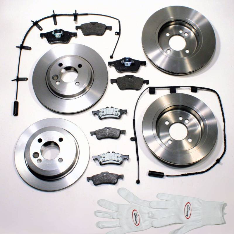 Autoparts-Online Set 60003157 Bremsscheiben/Bremsen + Bremsbeläge + vorne + hinten von Autoparts-Online