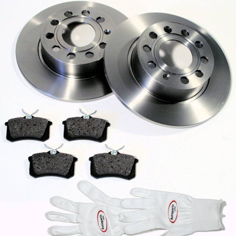 Autoparts-Online Set 60003989 Bremsen/Bremsscheiben + Bremsbeläge hinten von Autoparts-Online