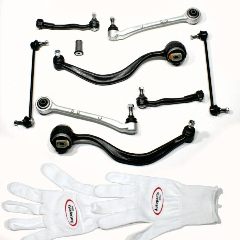 Autoparts-Online Set 60004724 Querlenker komplett Set / 9 Teilig für vorne/für die Vorderachse von Autoparts-Online