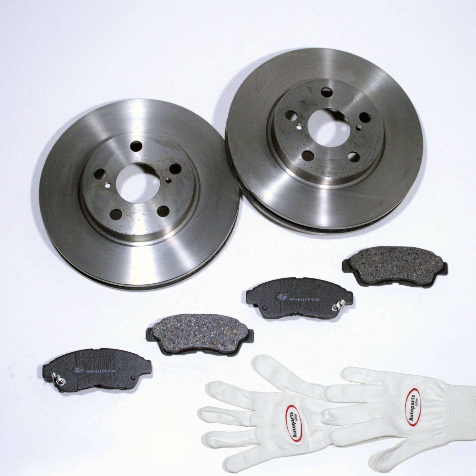 Autoparts-Online Set 60004909 Bremsscheiben 308 mm/Bremsen + Bremsbeläge für hinten/für die Hinterachse von Autoparts-Online