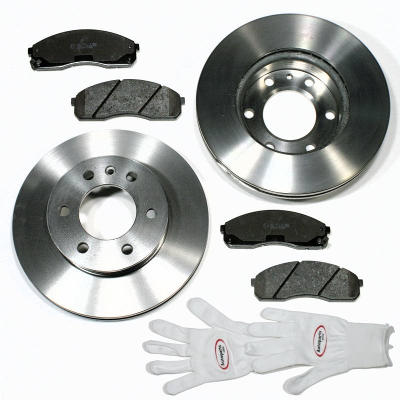 Autoparts-Online Set 60009160 Bremsscheiben Ø 290 mm/Bremsen + Bremsbeläge vorne von Autoparts-Online