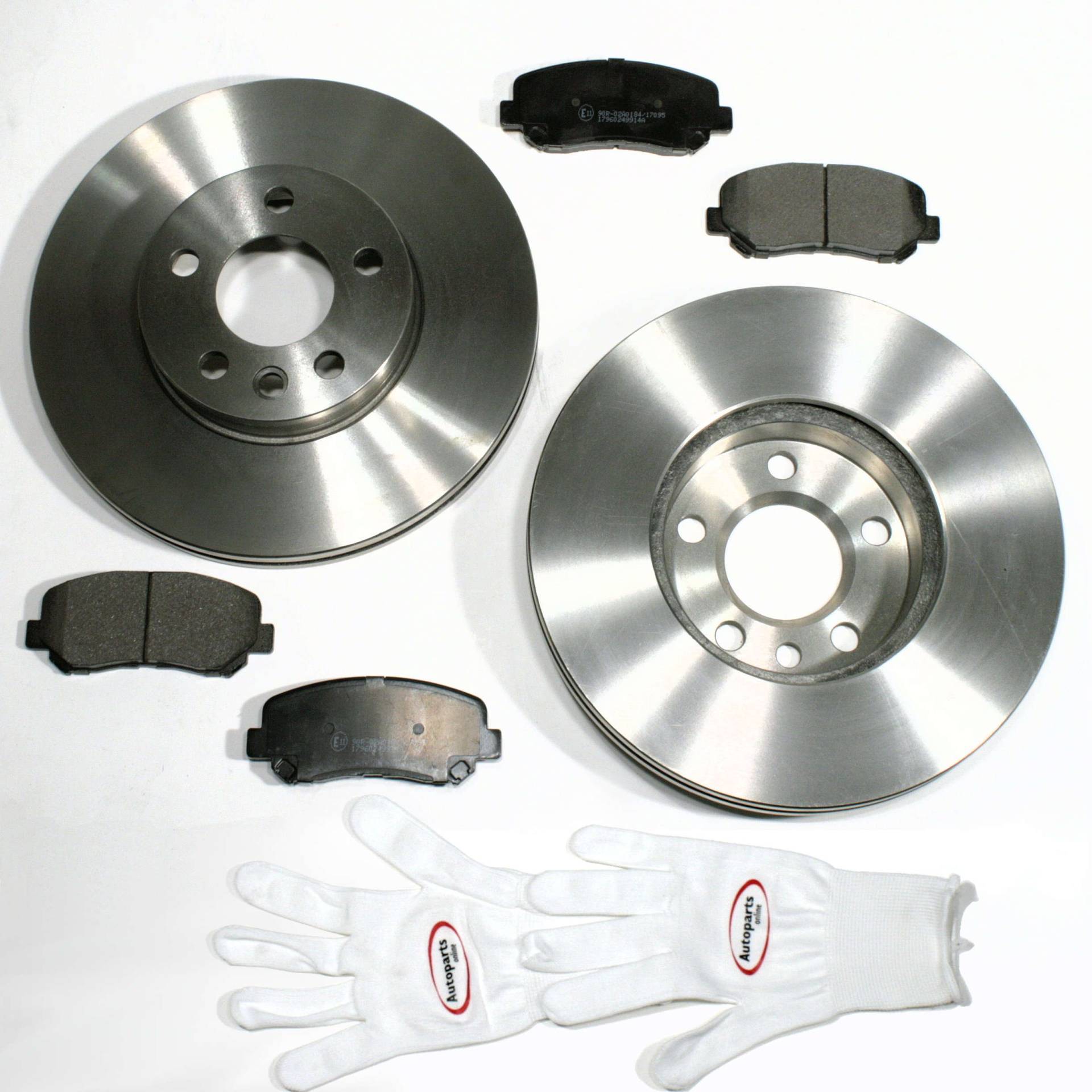 Autoparts-Online Set 60012529 Bremsscheiben 297 mm/Bremsen + Bremsbeläge für vorne/die Vorderachse von Autoparts-Online