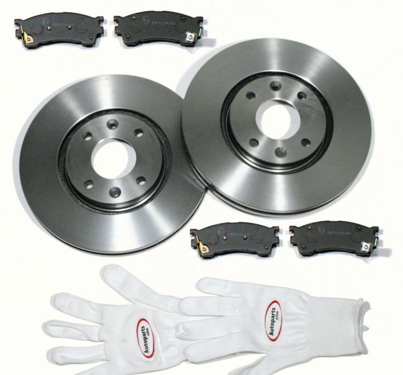 Autoparts-Online Set 60014635 Bremsscheiben 275 mm Bremsen Bremsbeläge für vorne die Vorderachse von Autoparts-Online