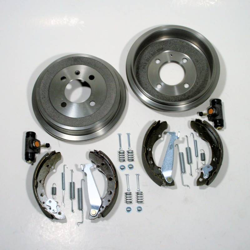 Ø 180 mm Bremstrommel/Bremsen Set mit Zubehör hinten von Autoparts-Online