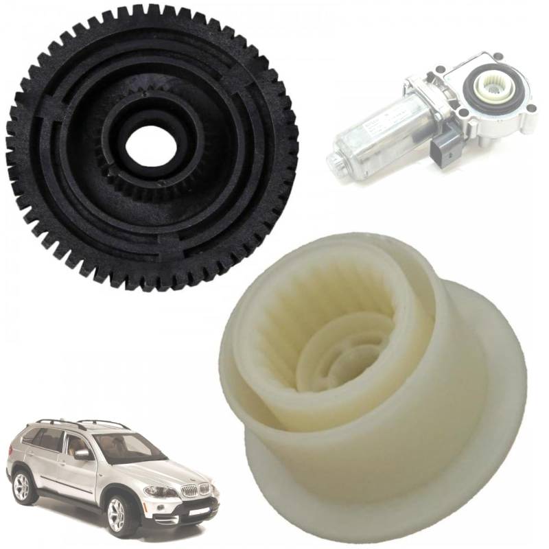 Twowinds - Aktuator Verteilergetriebe Krone 27107566296 Kompatibel mit BMW X3 E83, X5 E53 E53 E70, X6 E71 (2 Einheiten) - Motor Getriebe - Zubehör von Twowinds