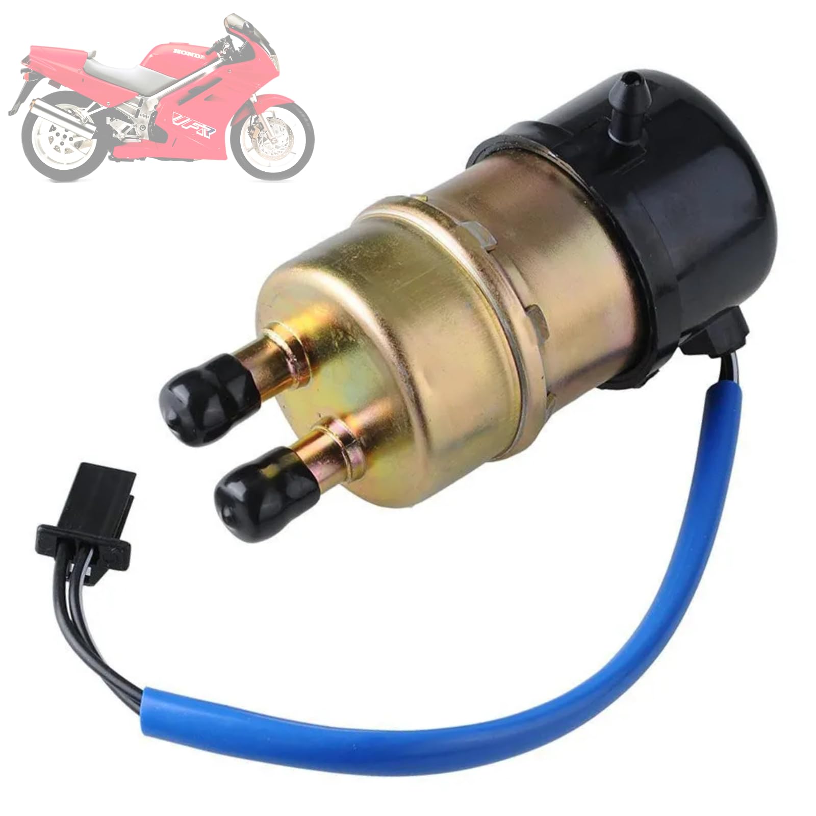 Twowinds - Kraftstoffpumpe Kompatibel mit Honda CBR600F, VT600C, NT650, VT750C, VFR750F, CBR900RR - Benzinpumpe Motorrad 12V von Twowinds