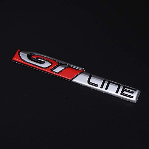 Autophoton Für 3008 5008 GT GT LINE 2017 2018 2019 2020 2021 2022 GT Line Aufkleber Aufkleber Seitenabzeichen Emblem Aufkleber Logo Abzeichen Linie Dekorative Abdeckung Trim… von Autophoton