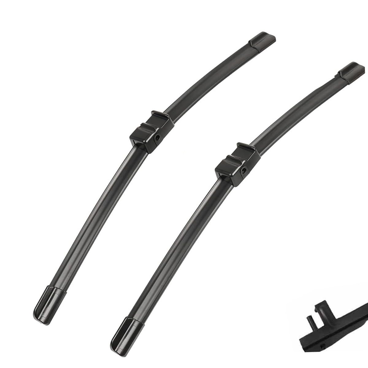 Autowischer, kompatibel mit Citroen Xsara Picasso 2006–2010, Frontwischerblätter, weiche Gummi-Scheibenwischer, automatische Windschutzscheibe, 26 Zoll, 650 mm (Color : 2 PCS) von Autopixl