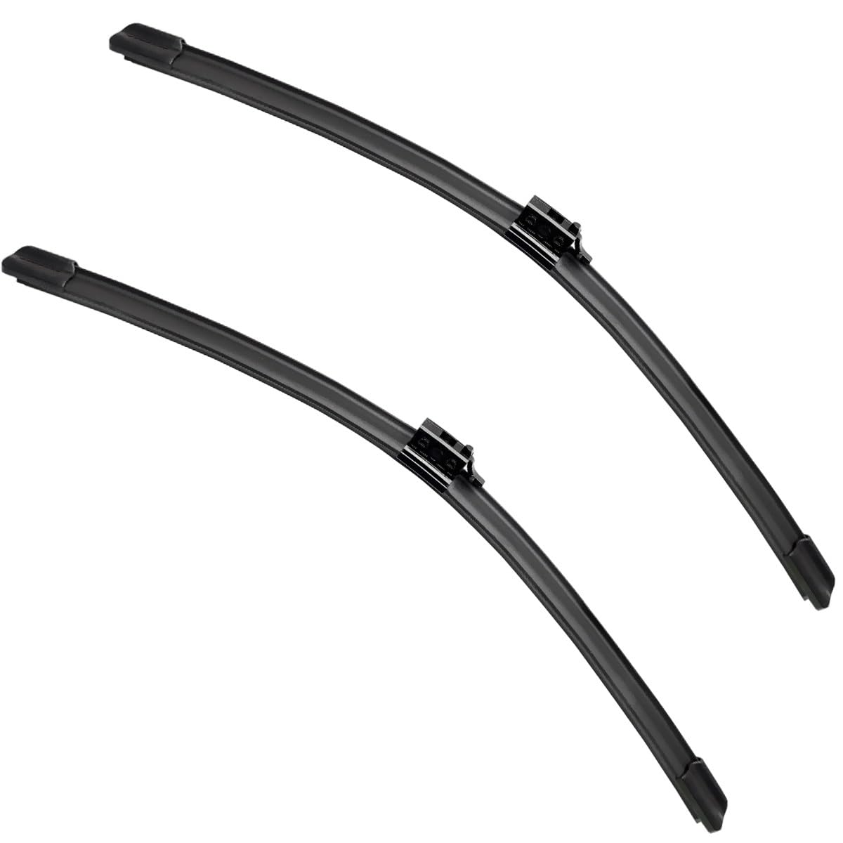 Autowischer, kompatibel mit Mercedes Benz E-Klasse W213 S213 2016–2019, Frontwischerblätter, weiche Gummi-Scheibenwischer, automatische Windschutzscheibe (Color : 2 PCS) von Autopixl