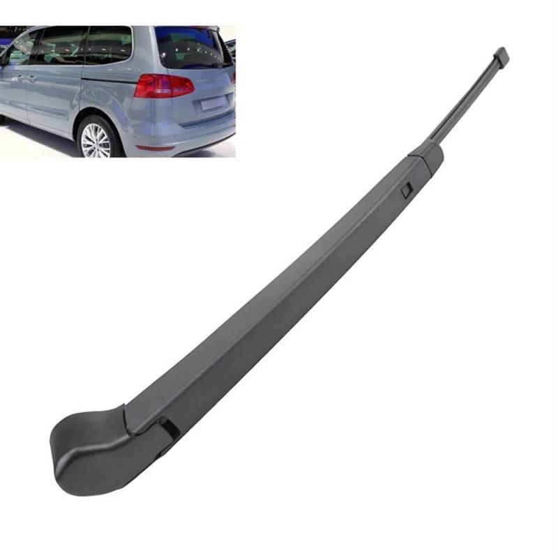 Scheibenwischer, 35,6 cm (14 Zoll) Heckwischerblatt und Arm-Set, kompatibel mit VW Sharan 2 7N 2010–2023, Windschutzscheibe, Windschutzscheibe, Heckklappe, Fenster, Regenbürste von Autopixl