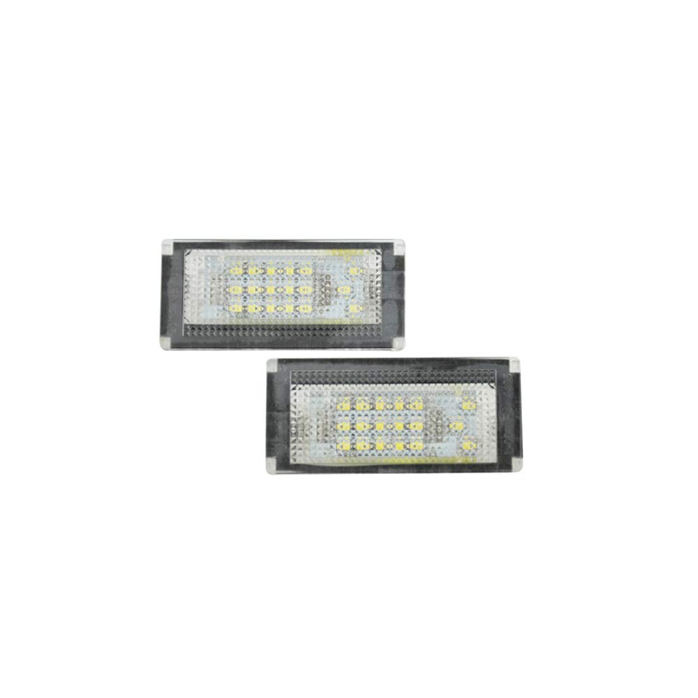 AUTO-STYLE Satz LED Nummerschildbeleuchtung kompatibel mit Mini One/Cooper/S/Cabrio R50/R52/R53 2001-2006 von AUTO-STYLE