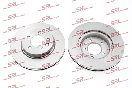 2x Bremsscheibe Vorne Kompatibel mit Land Rover Discovery III L319 VAN IV Range Sport I L320 2004-2018 von Autoteile Gocht von Autoteile Gocht