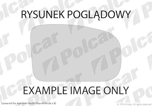 Außenspiegel Spiegelglas Einsatz Plan Links Kompatibel mit Opel 1988-1995 von von Autoteile Gocht