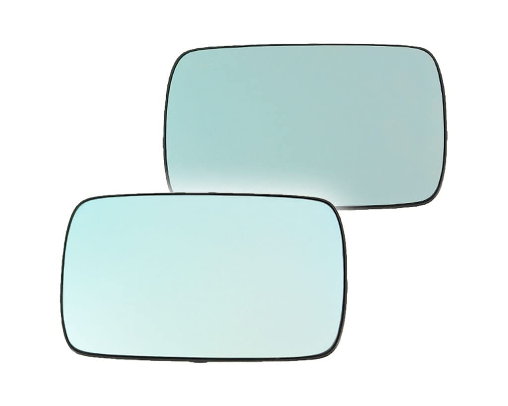 Außenspiegel Spiegelglas Konvex Set u. Links/Rechts Kompatibel mit BMW E30 Limo Kombi E36 Cabrio Coupe E34 E32 1982-2000 von Autoteile Gocht von Autoteile Gocht