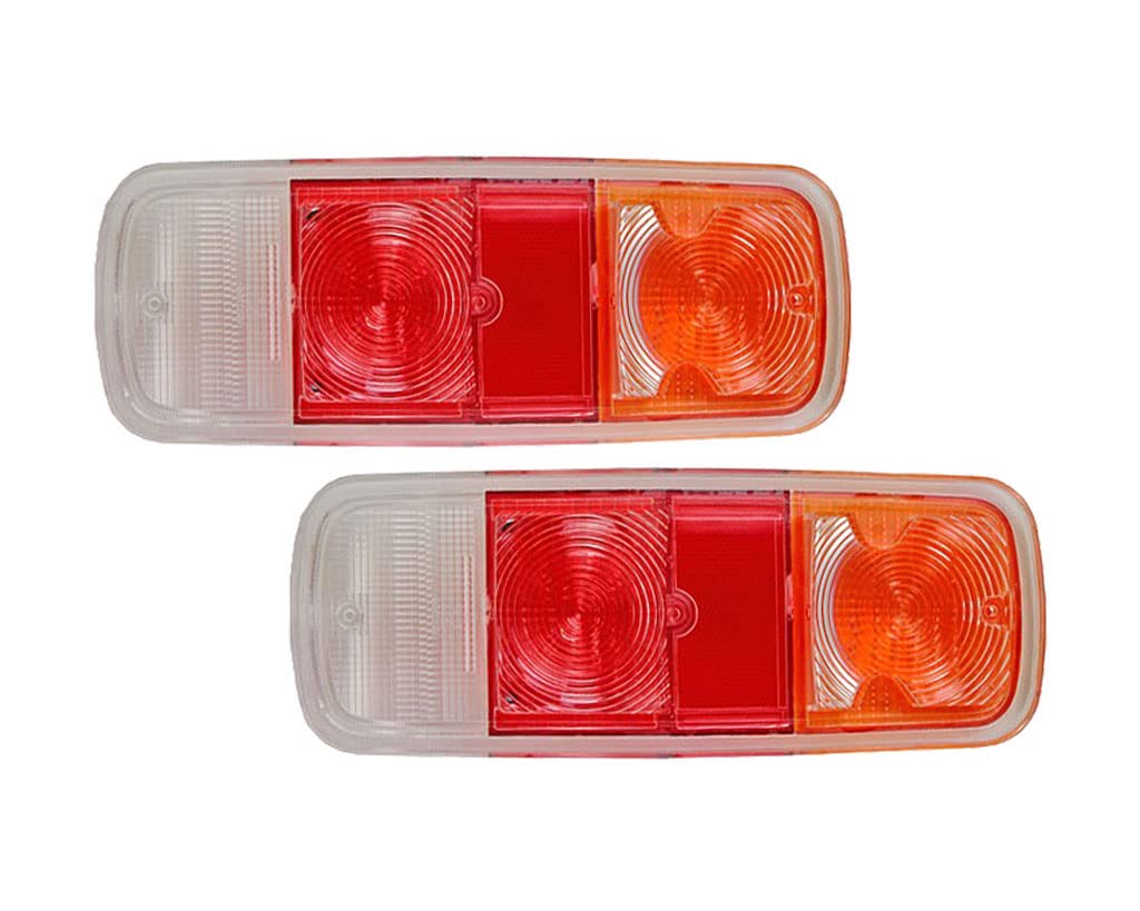 Lichtscheibe für Heckleuchte Set u. Hinten Links/Rechts Kompatibel mit VW LT 28-35 I Kasten 281 363 75-93 von Autoteile Gocht