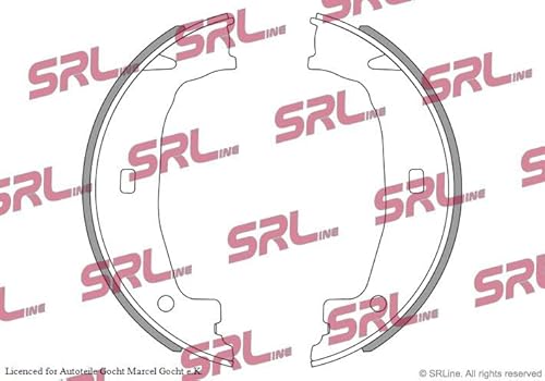 Bremsbacken Kompatibel mit BMW E31 E32 E38 E23 E24 1977-2003 von Autoteile Gocht von Autoteile Gocht