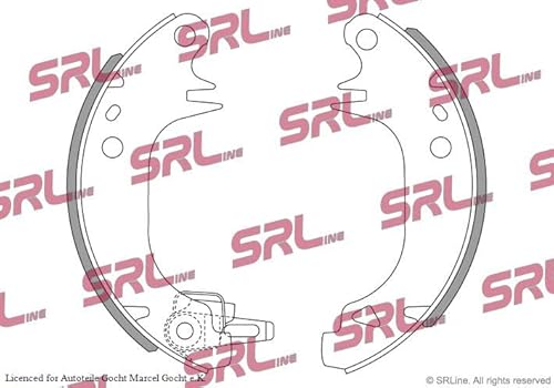 Bremsbacken Hinten Kompatibel mit Peugeot 106 I 1A 1C 205 741A/C Cabrio 741B 20D 20A/C 309 II 3C 3A Citroen AX ZA Saxo 1990-1993 von Autoteile Gocht von Autoteile Gocht