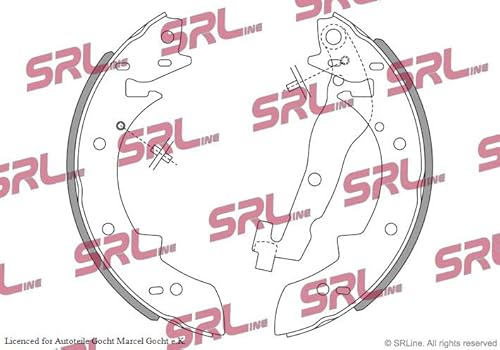 Bremsbacken Kompatibel mit Renault Suzuki Safrane 1992-1999 von Autoteile Gocht von Autoteile Gocht