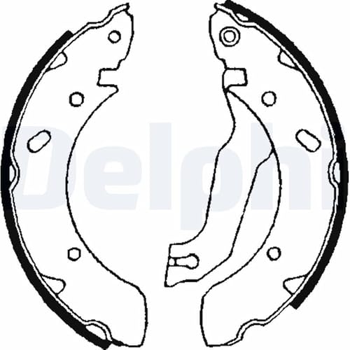 Bremsbacken Satz Bremstrommel Hinten Kompatibel mit Hyundai Matrix FC 2002-2010 von Autoteile Gocht von Autoteile Gocht