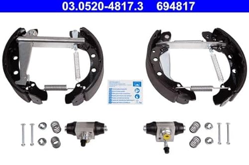 Bremsbacken Satz Hinten Kompatibel mit VW Polo IV Stufenheck 9A4 9N 2002-2009 von Autoteile Gocht von Autoteile Gocht