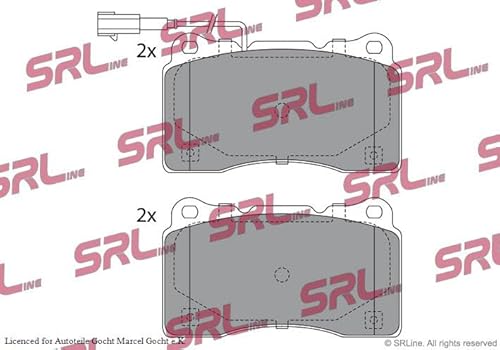 Bremsbeläge Kompatibel mit Alfa 166 936 Brera 939 1998-2010 von Autoteile Gocht von Autoteile Gocht