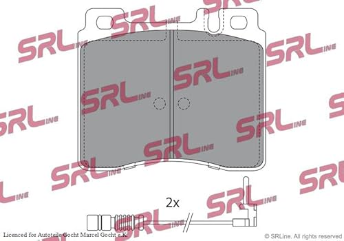 Bremsbeläge Kompatibel mit Mercedes SL C140 W140 1985-1999 von Autoteile Gocht von Autoteile Gocht