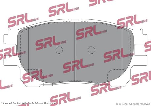 Bremsbeläge Kompatibel mit Toyota Previa II R3 2002-2006 von Autoteile Gocht von Autoteile Gocht