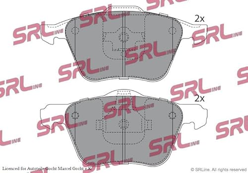 Bremsbeläge Kompatibel mit Volvo S60 I Xc90 VAN 1999-2009 von Autoteile Gocht von Autoteile Gocht